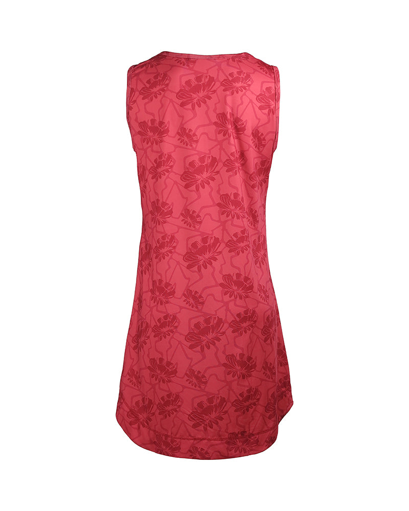 Maria Dress Hibiscus Flower