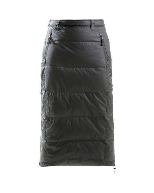 Alaska Long Down Skirt Black