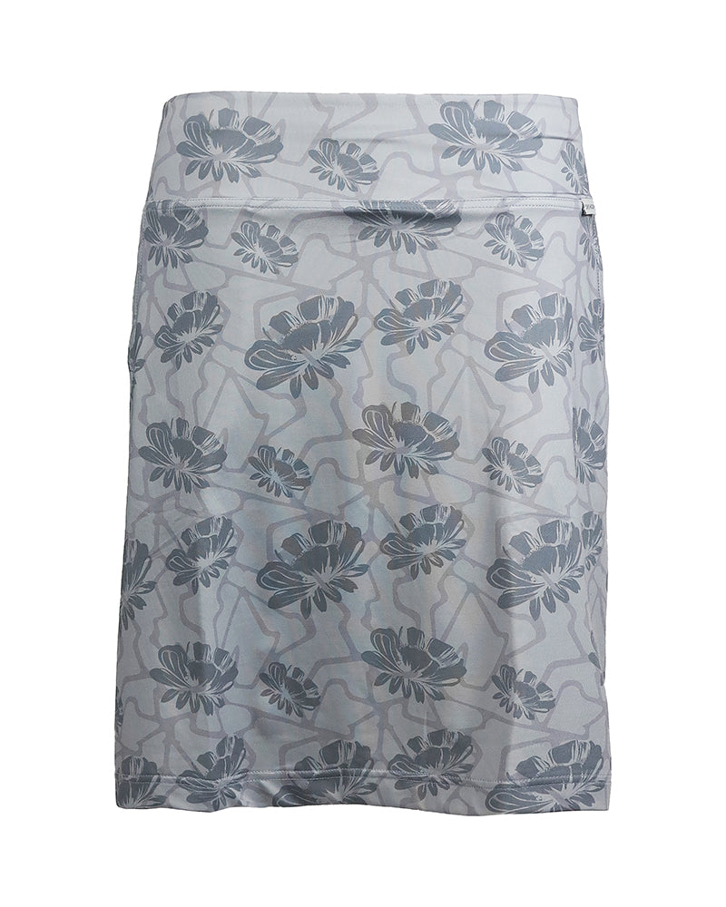 Magda Knee Skort Hibiscus Flower