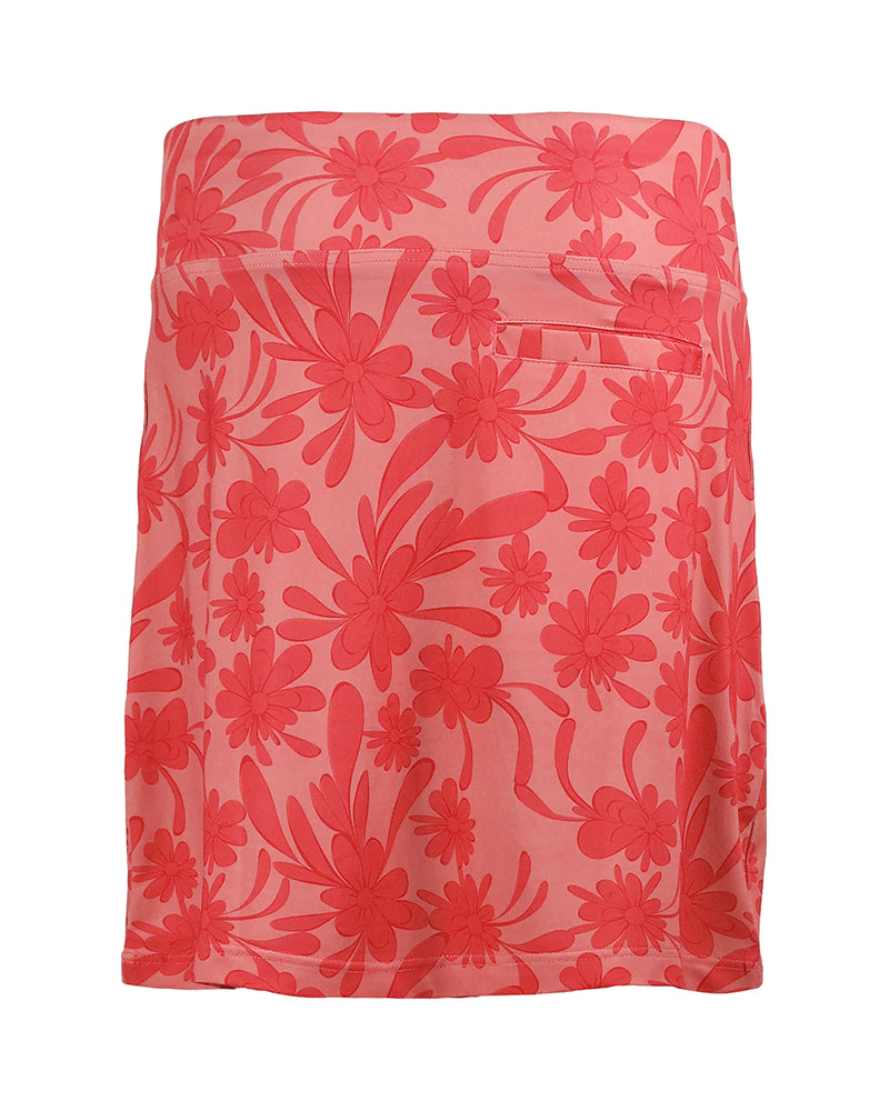 Magda Knee Skort Hippie Flower