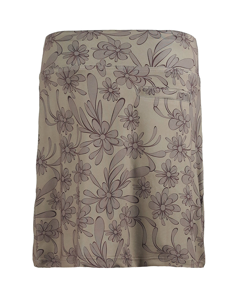 Magda Knee Skort Hippie Flower