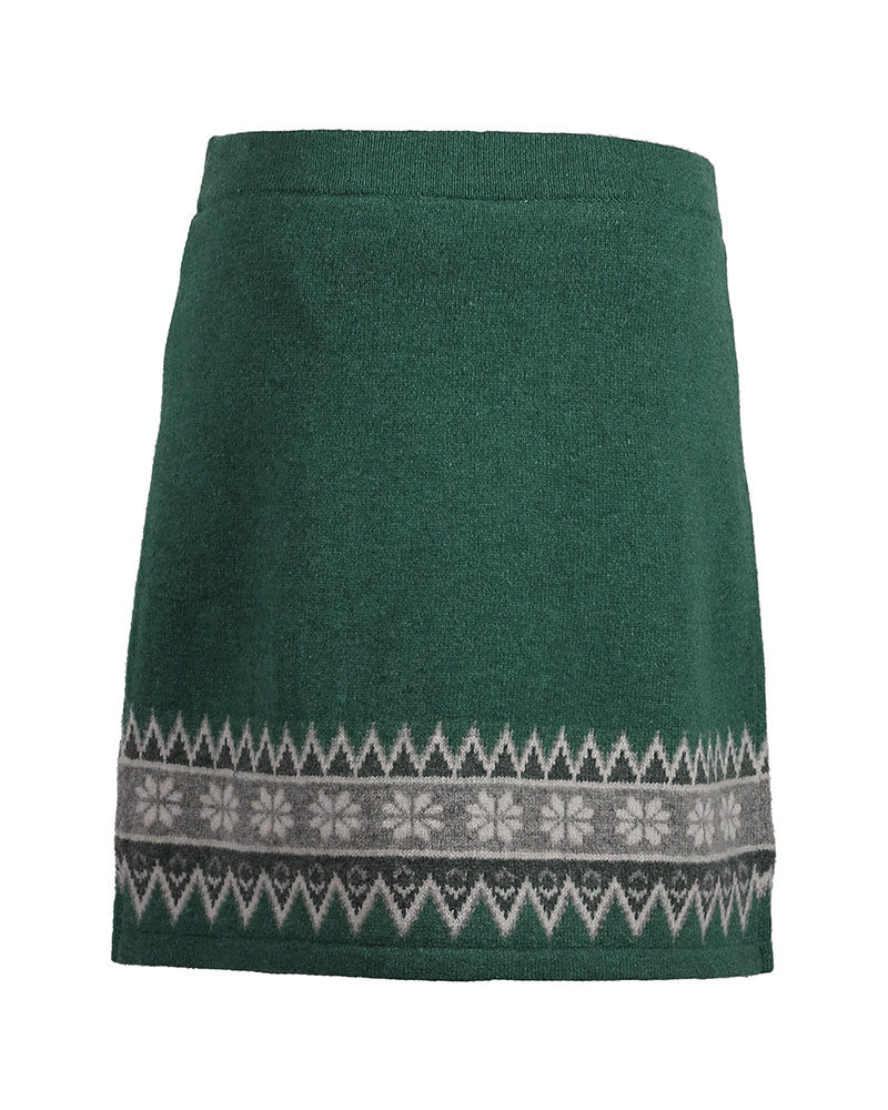 Scandinavian Knee Skirt