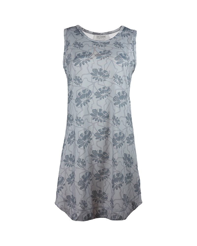 Maria Dress Hibiscus Flower