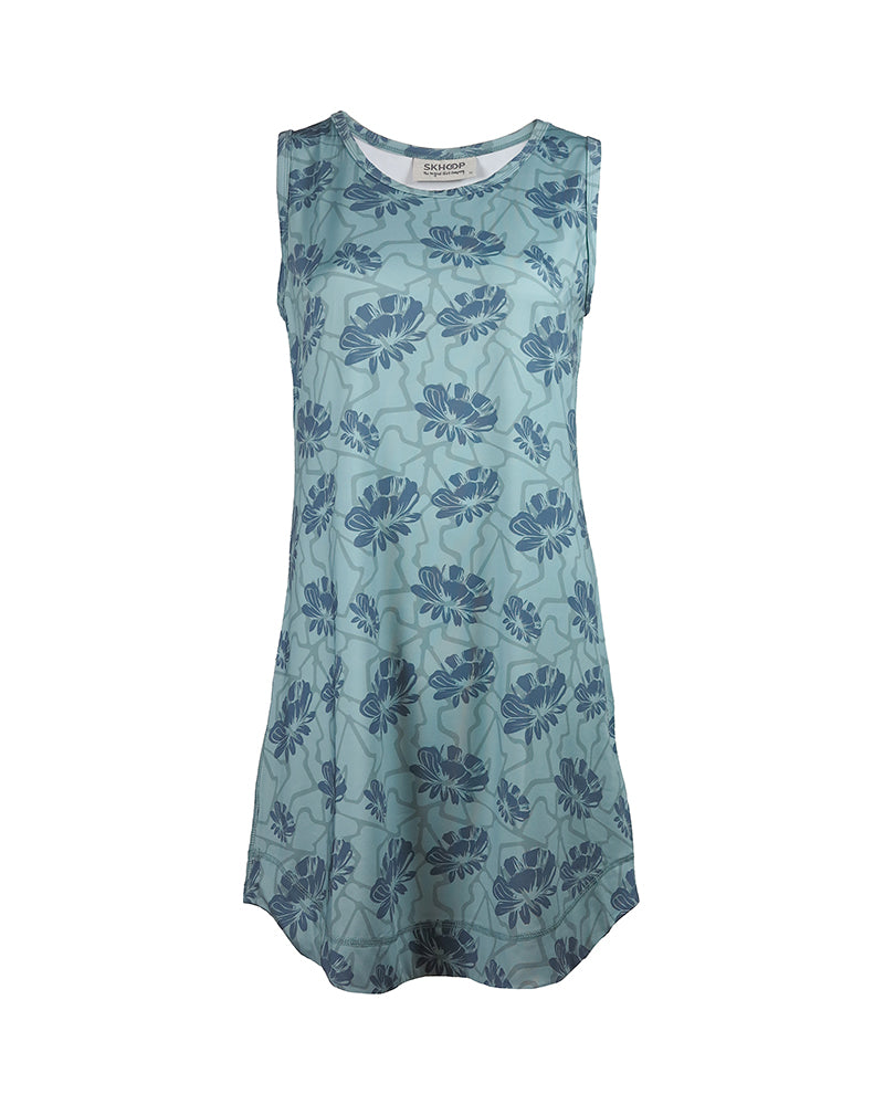 Maria Dress Hibiscus Flower