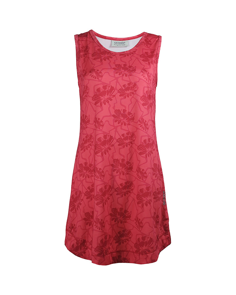Maria Dress Hibiscus Flower