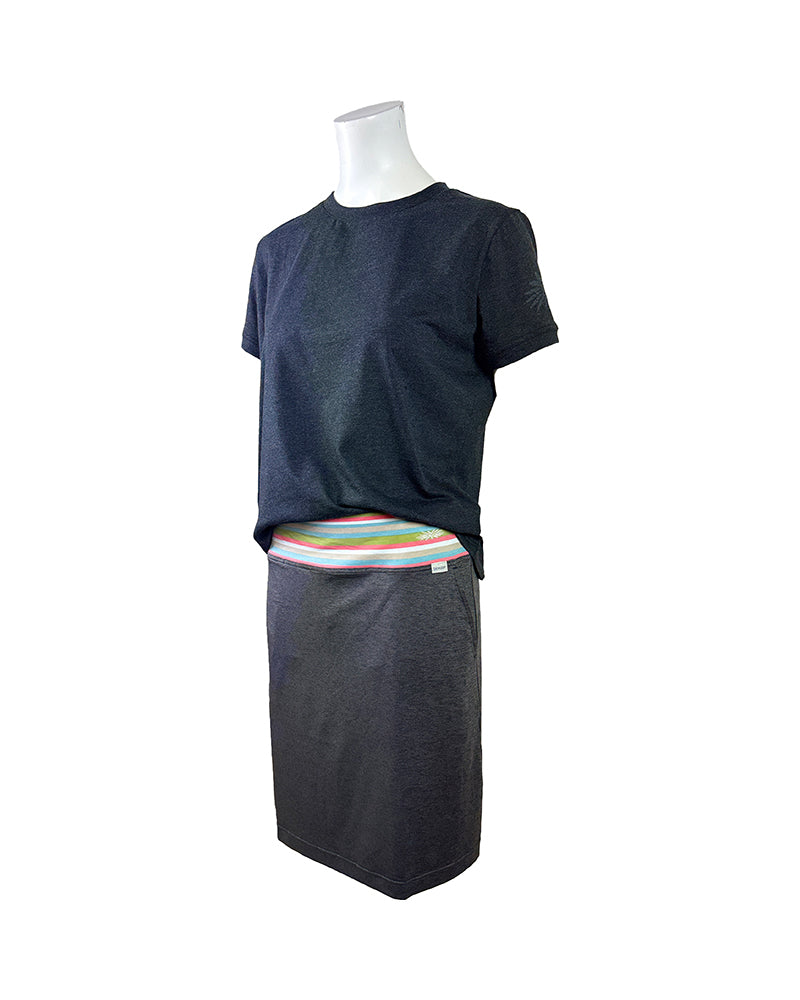 Ines Knee Skort Aquamarine